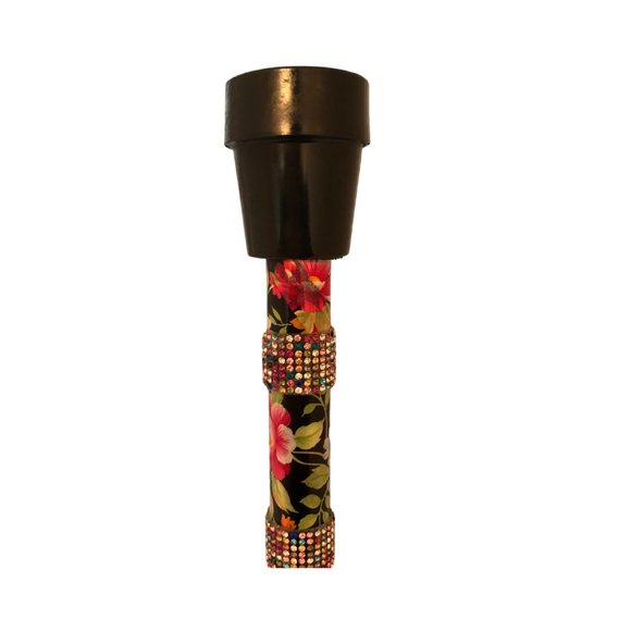 Mosaic Floral Diamond Cane - Picture 6 of 7